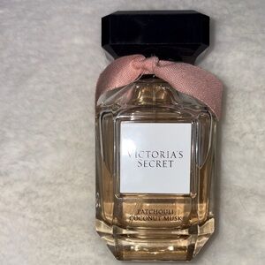 Victoria's Secret Fragrance with Pink Ribbon and Black Cap
